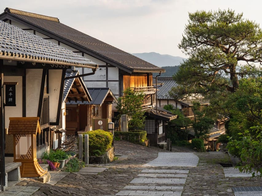 1-Day Tour from Nagoya: Hiking the Historic Nakasendo Trail - Magome-juku: snack time, shopping strolls, and valley views