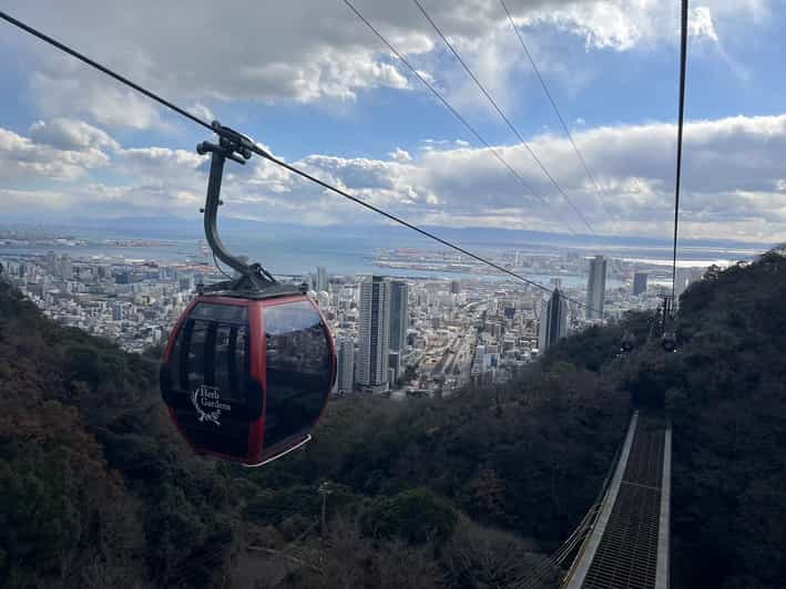 1-Day Walking Tour around Kobe : Mountains, Sea and Sake - Kobe Nunobiki Herb Gardens: A Ropeway Ride You Will Actually Enjoy