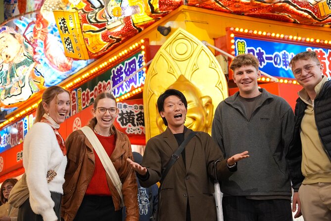 [1 Group Only] Osaka Street Food Tour for Family - What You Eat Along the Way, From Takoyaki to Fried Skewers