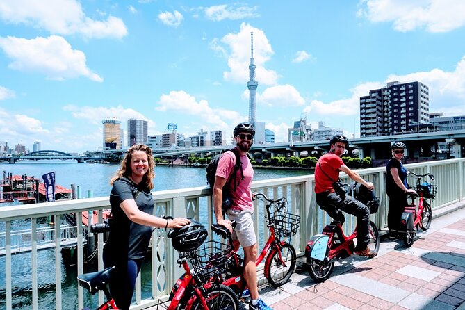 3h Tokyo E-Bike Tour: Hidden Gems, and Local Life with guide - Asakusa: oldest-temple Tokyo and helpful ritual context