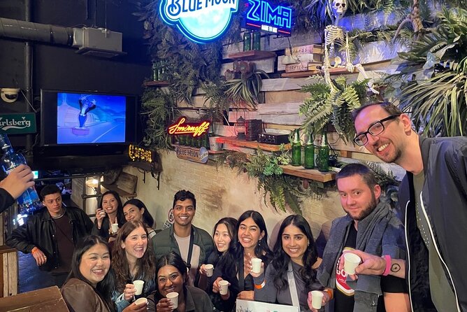 3Hour Osaka Pub Crawl Bar Hopping Nightlife Guided Tour in Namba - Standing bars, photos on Instagram, and practical comfort tips