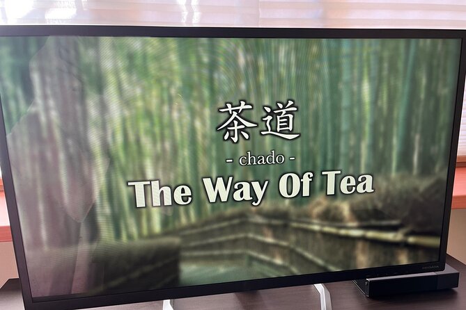 A 90 min. Tea ceremony Workshop In The Authentic Tea Room - Confection and the role of pauses