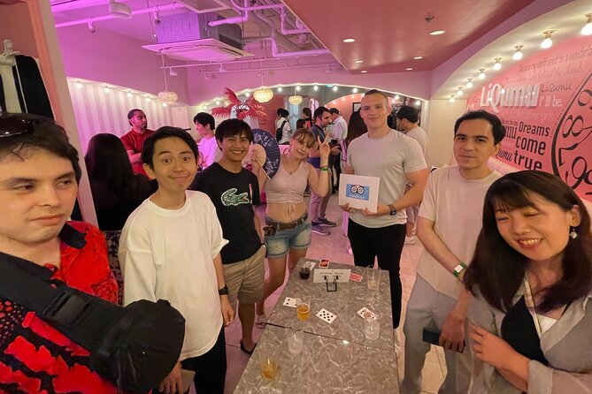 AllWeCanDrink "Can Come Alone" Shibuya Friending Party Experience - The venue setup: why standing style can be a plus