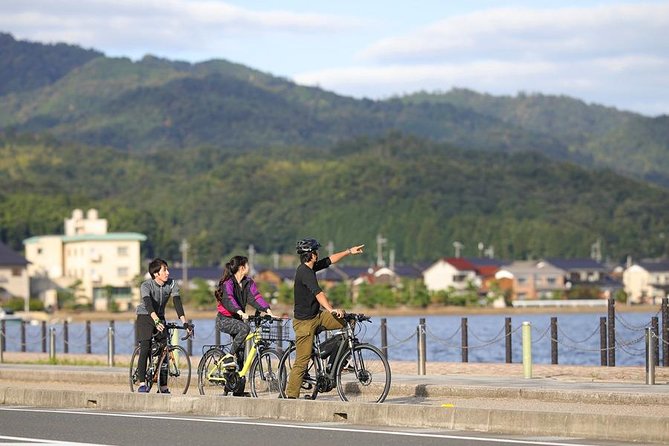 Amanohashidate Sand bar & culture e-bike tour - Beaches, rice fields, and the route you can feel