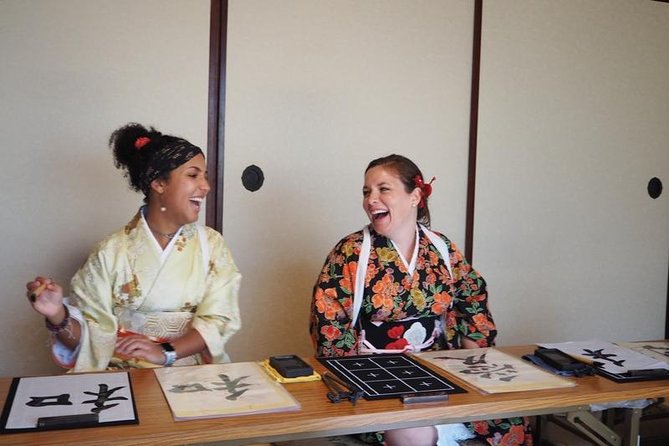 An Amazing set of Cultural experience: Kimono, Tea Ceremony and Calligraphy - Key things you will remember