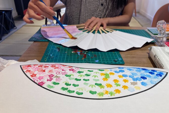 Art Japanese Fan Painting Experience in Tokyo Asakusa - Dry, Take It Home, and Actually Use Your Custom Fan