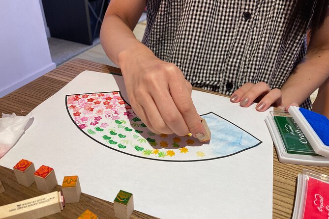 Art Japanese Fan Painting Experience in Tokyo Asakusa - Designing Fast: Drafting, Stamps, and Your Color Plan