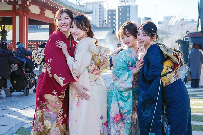 Asakusa:Family-Friendly Kimono & Yukata Experience at WARGO - Renting a kimono in Asakusa, right where you want the photos