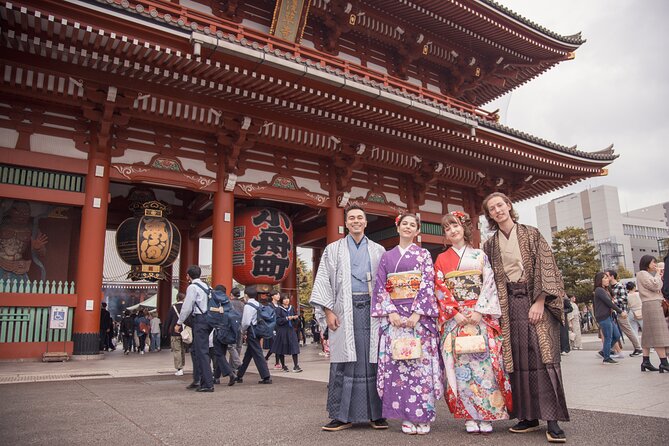 Asakusa:Family-Friendly Kimono & Yukata Experience at WARGO - Photo time near temples and old-street vibes
