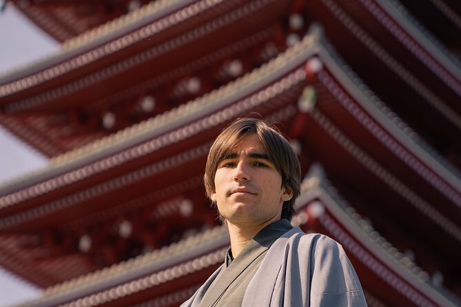 Asakusa Kimono Photography Tour (Private Option Available) - Senso-ji Temple photos: how the guide helps you read the scene