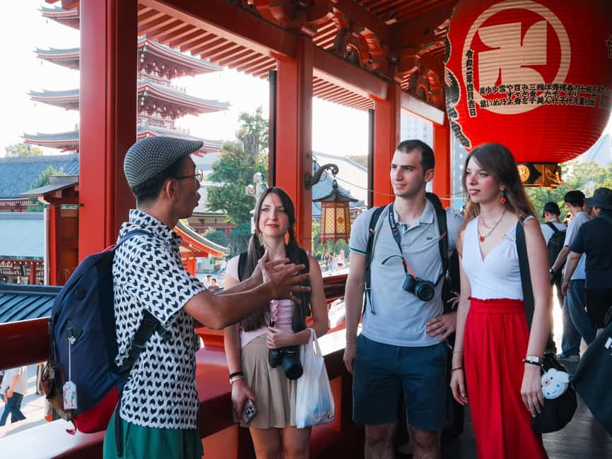 Asakusa Private Food Walking Tour for Family - Meeting at the 7-Eleven by Kaminari Gate