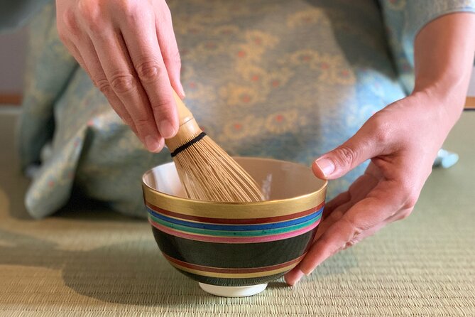 Authentic Kyoto Tea Ceremony: Camellia Flower Teahouse - The tea and sweets: tasting is part of the lesson