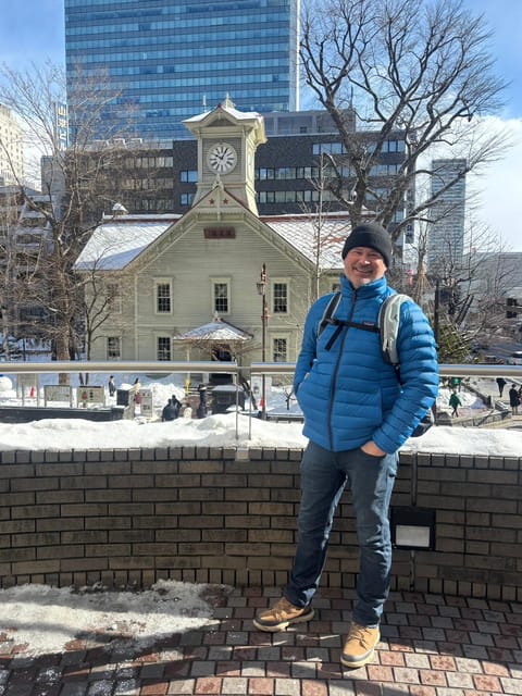 Authentic Sapporo: Nijo Market Seafood Lunch & History Tour - The Sosei River walk, early Sapporo in walking form