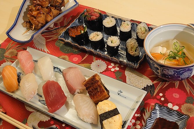 Authentic SUSHI Course Cooking Class - Dashi and miso soup: the umami lesson you can taste