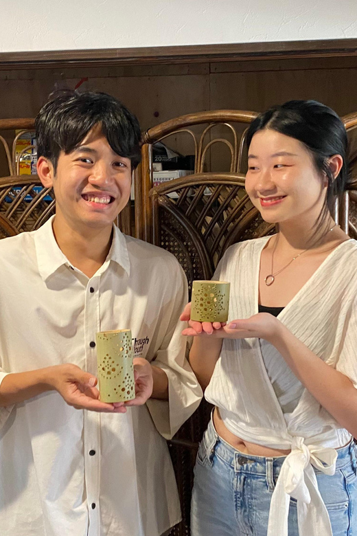 Beppu: Bamboo Lantern Workshop - Tools, safety, and the drill requirement (important)