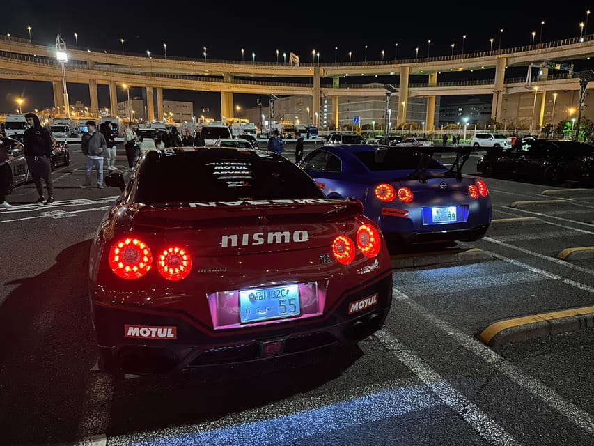 Best Price Daikoku Parking Tokyo Drift & APIT Car Meet Tour - Rainbow Bridge and Tokyo Tower views on the return drive