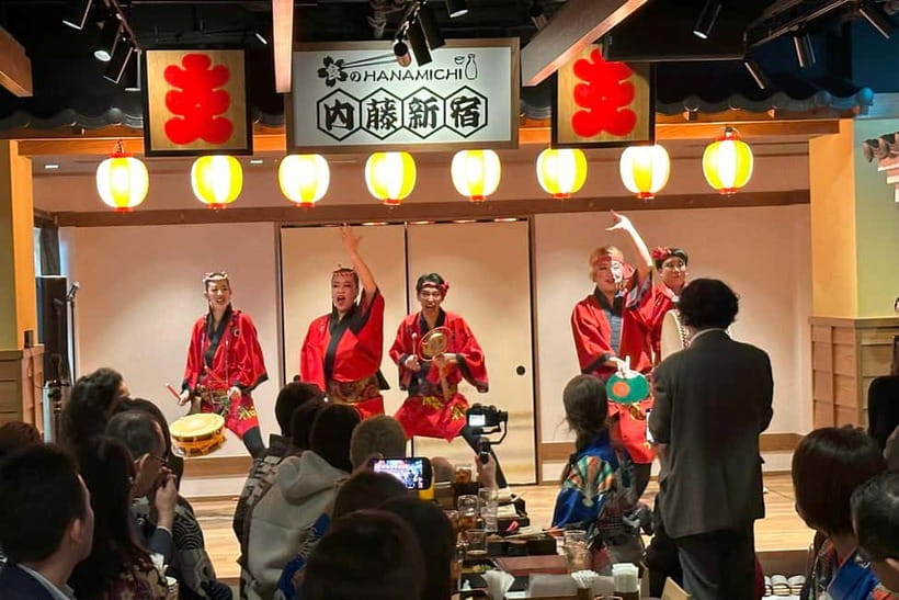 Bon Dance IZAKAYA in Shinjuku, Tokyo - Quick timing plan so you do not feel rushed