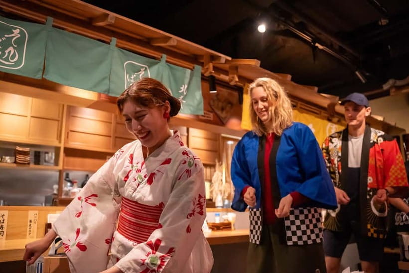 Bon Dance IZAKAYA in Shinjuku, Tokyo - The 90-minute izakaya dinner course, what’s on the menu