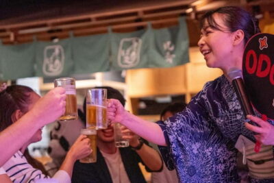 Bon Dance IZAKAYA in Shinjuku, Tokyo