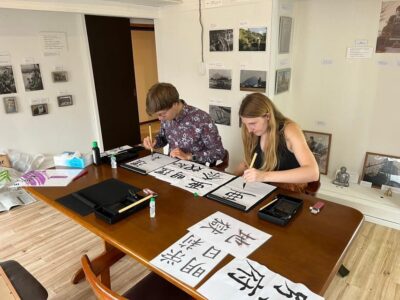 Calligraphy Class for Beginners in a Century-old House
