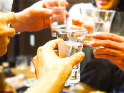 Casual Japanese sake tasting and snack experience, Kabukicho
