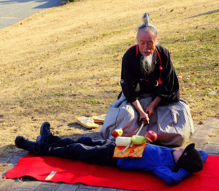 Cool Kyoto: 5-Hour Walking Tour with the Last Samurai - The Katana Demonstration With Samurai Joe: Skill, Humor, and a Volunteer Moment