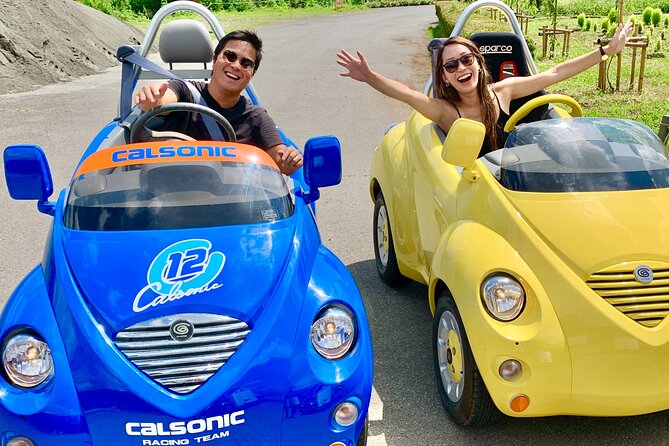 Cute & Fun E-Car tour following guide around Lake Kawaguchiko - Meeting at Kawaguchiko Station and Pickup at Bus Stop #10