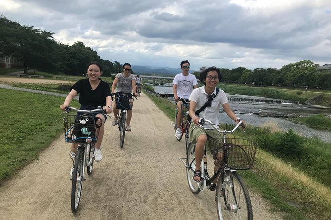 Cycle Kyoto's Hidden Gems & Gion Stroll - The Riverside Ride Back, Then Gion or Pontocho at Walking Speed