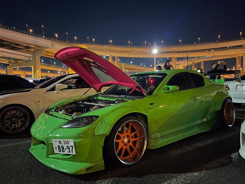 Daikoku Parking Area : JDM car meet tour by a local Japanese - Tokyo Tower and Skytree Town Pass-By: Catch the Skyline Without Losing the Mood