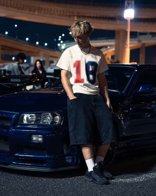 Daikoku: R34 Skyline Night Private JDM Daikoku Experience - From Shibuya pickup to an instant JDM night mood
