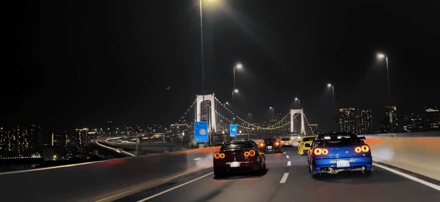 Daikoku & Tokyo Private JDM Tour by 700HP R34 GT-R - A PIT Autobacs Stop, Where the JDM Stuff Gets Real