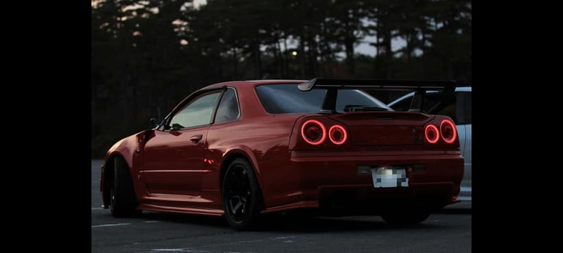 DaikokuPA:A private Daikoku tour in a customised R34! - Daikoku PA: where the JDM scene shows up on time and in numbers