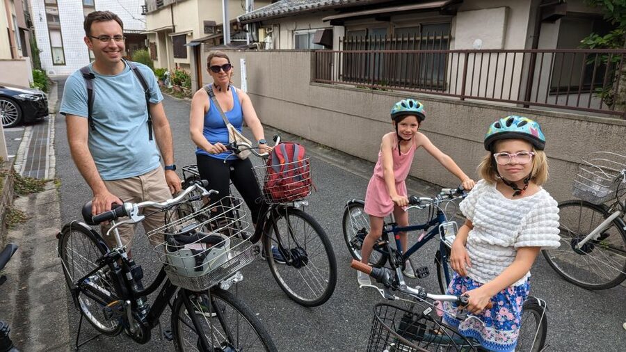 E-Bike Nara Highlights - Todaiji, Knives, Deer, Shrine - Starting by Kintetsu Nara Station, then rolling into Nara Park