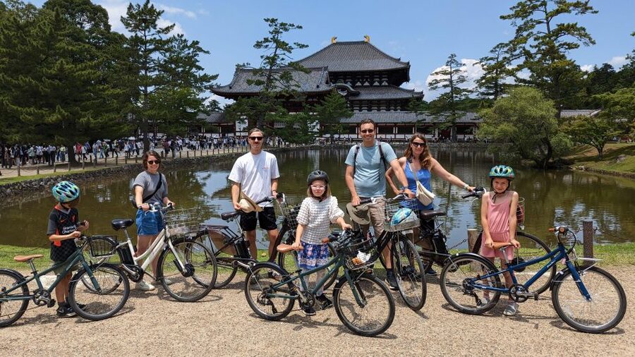 E-Bike Nara Highlights - Todaiji, Knives, Deer, Shrine - Todaiji and Nandaimon Gate, where the main wow-factor lives