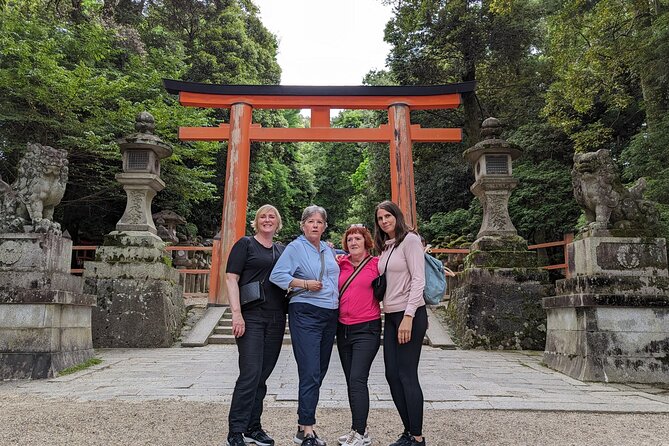 E-Bike Nara Highlights - Todaiji, Knives, Deer, Shrine, and Gems - Todaiji Namdaimon: the big gate moment before the temple work