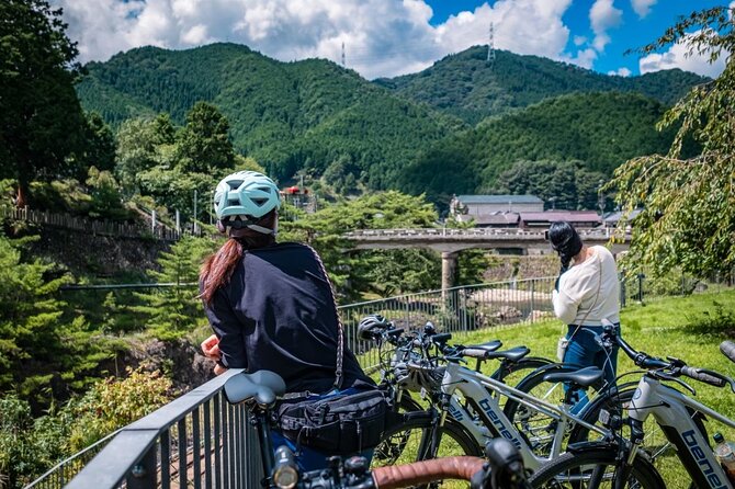 E-Bike tour through old rural Japanese silver mining town - The Ride Itself: Ascent, Tunnel, River Crossings, and Wooded Turns