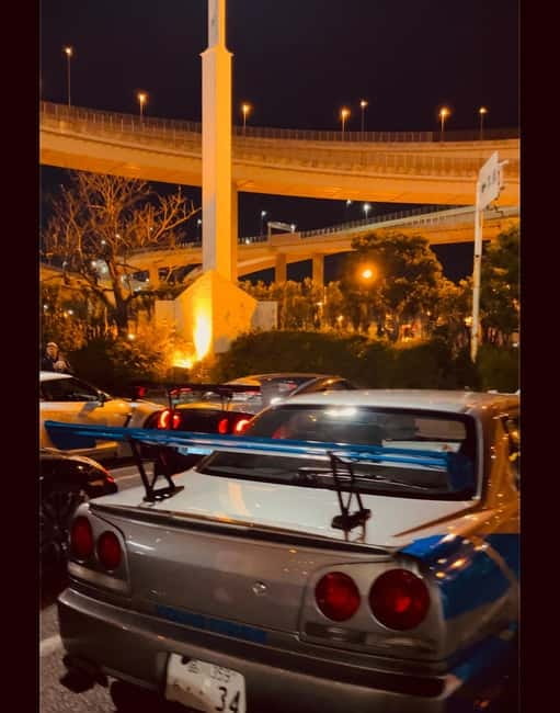 EVO, WRX, Skyline – JDM Night Run to Daikoku Car Meet - Rainbow Bridge and Tokyo Tower: Turning the Drive Into Sightseeing