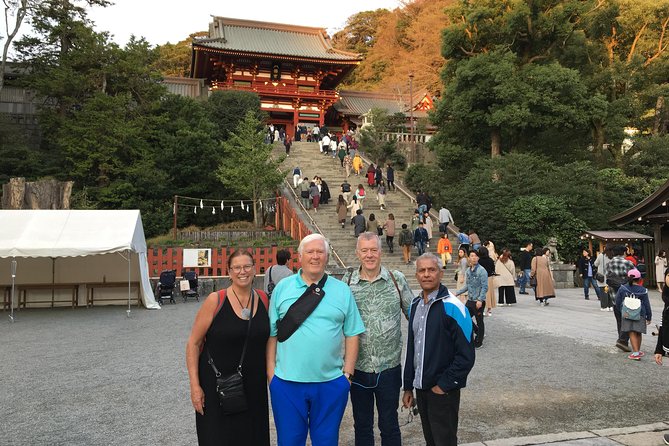 Exciting Kamakura - One Day Tour from Tokyo - Hase-dera: hydrangeas, a cave shrine, and ocean views