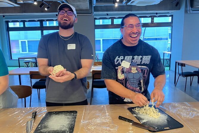 Experience Big soba knife Soba Making Class in Tokyo Kappabashi - The 30-Minute Method: Water, Knead, Stretch, Cut