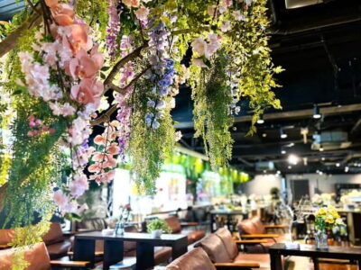 Experience Crafting a Flower-Adorned Mini Japanese Garden