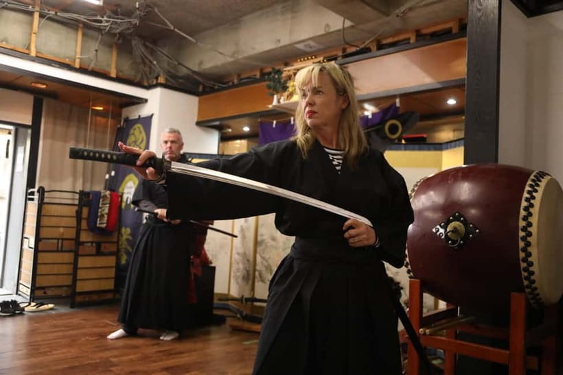 Experience Samurai and traditional Culture to the fullest - Calligraphy Practice: Tome, Hane, Harai and the Hands-On Rhythm
