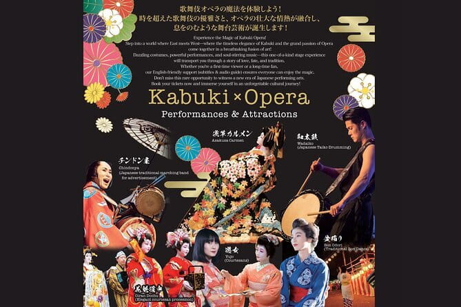 Experience the Asakusa Kabuki Opera Show! - Key things to know before you go