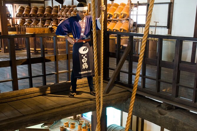 Exploring Nada Sake Breweries Kobe Private Tour with Government-Licensed Guide - Sawanotsuru Museum: old factory atmosphere and a clear production story
