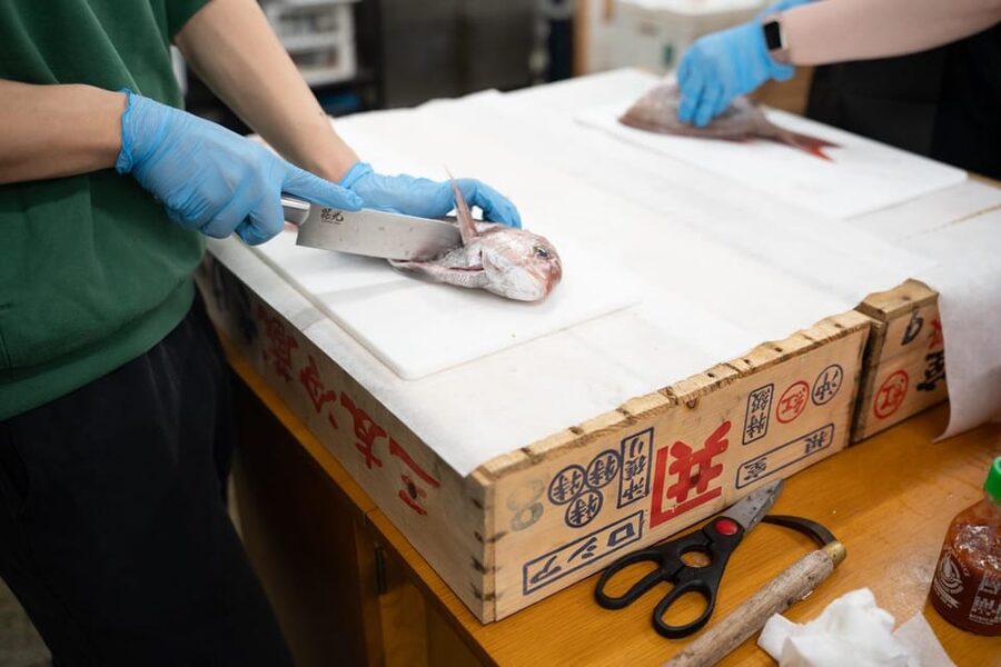 Fish cutting class - Sashimi and carpaccio: the part you will remember