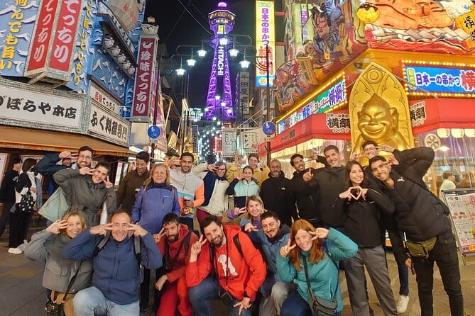Forbidden Osaka - Tsutenkaku at blue hour, plus Billi Ken spotting