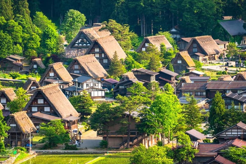 From Nagoya: Gujo, Hida Takayama, and Shirakawa-go Day Tour - Gujo Hachiman: old row houses, river water, and a tight 1-hour window