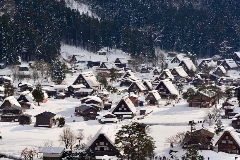From Nagoya: Hida Takayama & Shirakawa-go Tour w/Opt. Lunch - Shirakawa-go: UNESCO gassho-roof walking at a human pace