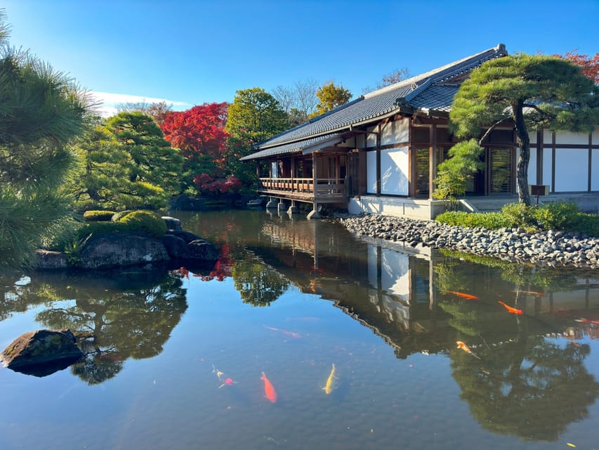 From Osaka: Himeji Castle, Arima Onsen & Mt. Rokko Day Tour - Karoyashiki-ato Park lunch: a practical stop before the onsen