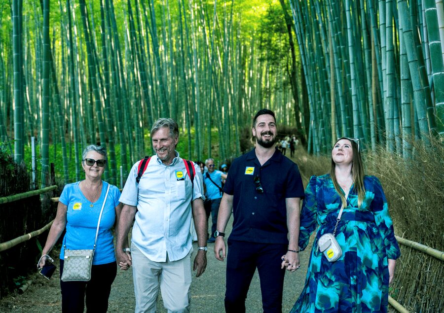 From Osaka: Sagano Train Ride and Kyoto Guided Day Tour - Kiyomizudera: the nail-free stage, 139 pillars, and Otowa Waterfall