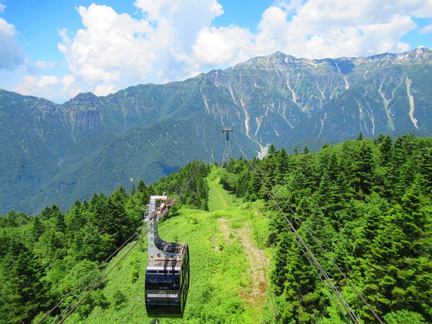 From Takayama: Shinhotaka Ropeway and Kamikochi tour - The Shinhotaka Ropeway is the adrenaline, with a summit deck payoff